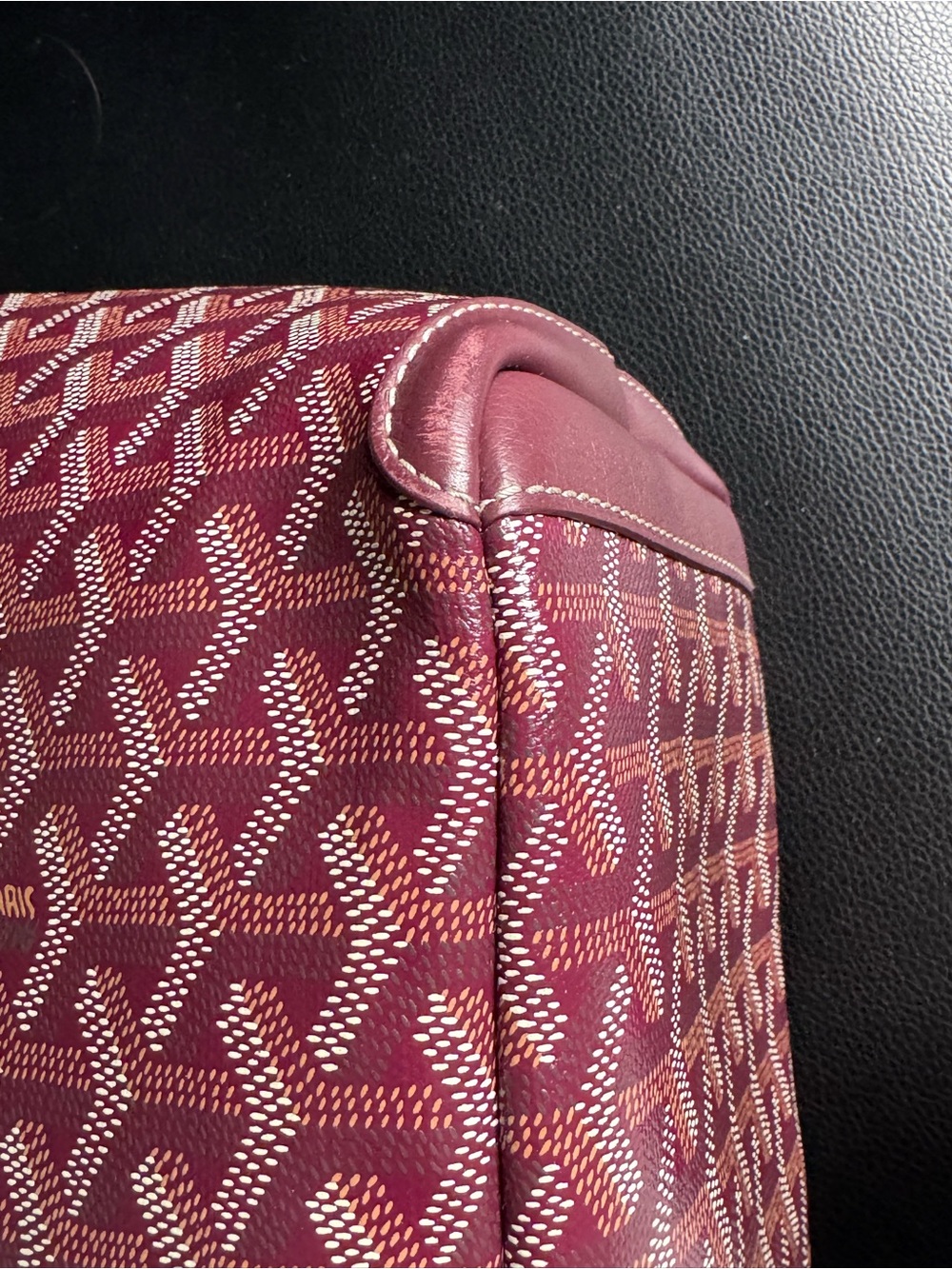 Goyard Sac Artois PM Tote Bag Burgundy - Picture 8 of 16